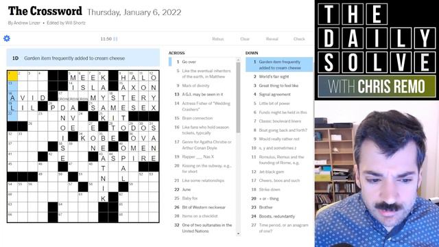 You Won't Believe This Crossword Theme - 6 January 2022 New York Times Crossword смотреть онлайн