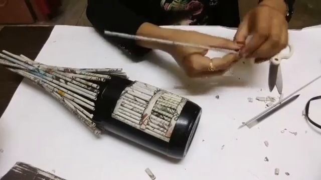 DIY bottle art|| easy bottle decoration idea|| glass bottle craft смотреть онлайн