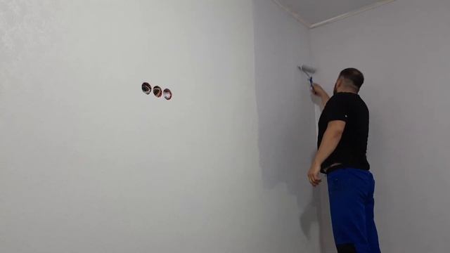 Покраска стен и потолков своими руками