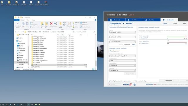 Using BVAI/FLAI repaints with Ultimate Traffic Live смотреть онлайн