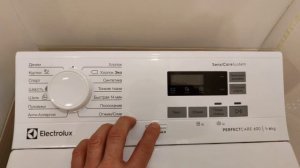 Обзор стиральной машины Electrolux EW6T5R061 1-6kg