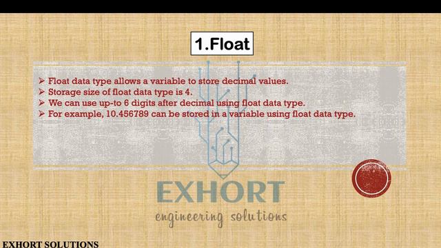 #4.2 FLOAT AND DOUBLE DATA TYPE IN C | C LANGUAGE TUTORIAL | CODING TUTORIAL смотреть онлайн
