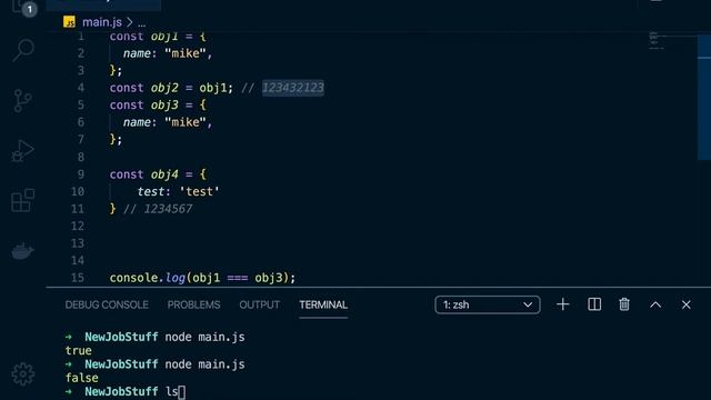 Reference and Value in Javascript смотреть онлайн