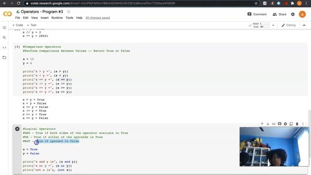 Python Tutorial: #3 - All About Operators смотреть онлайн