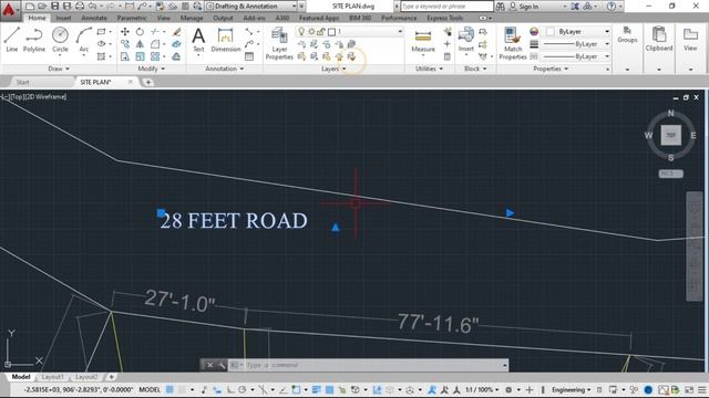 How to Make Site Plan in AutoCAD | Making Site Plan From Blueprint | How to Import Blueprint in CAD смотреть онлайн
