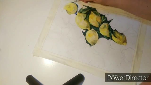 Лимоны. Акварель / lemon. Watercolor смотреть онлайн