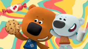 Мимимишки Кеша и Тучка в гостях у Пончика ??Здоровое питание для самых маленьких и вредных