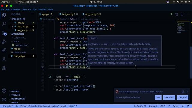 Flask REST API Python series: How to unit test for your API | unittest Python смотреть онлайн