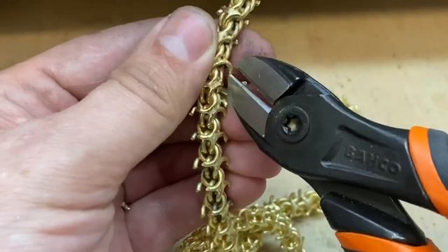 #наЗАКАЗ Мощная цепь под Мощный браслет.Gold chain/Ювелирные украшения из золота смотреть онлайн