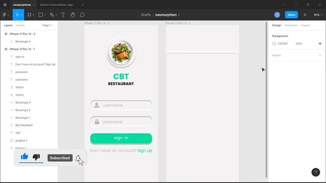 Soft UI Neumorphic Design in Figma | Figma Food App (2021) смотреть онлайн