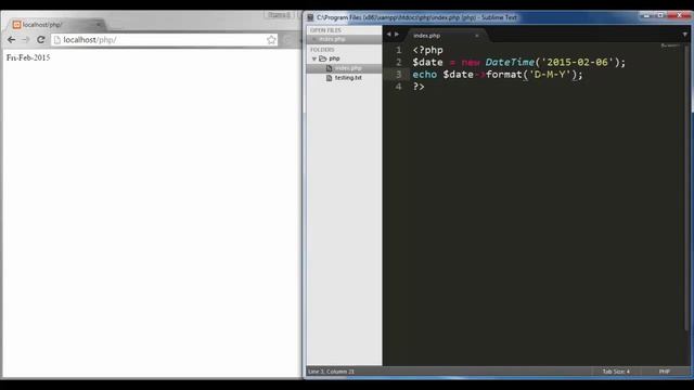Video Tutorial PHP 5 DateTime смотреть онлайн