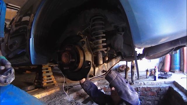Самостоятельная установка 4WD. Собираю зад. Часть первая смотреть онлайн