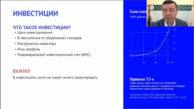 Тема : Как стать «Финансово грамотным» человеком? Необходимые знания и навыки. смотреть онлайн