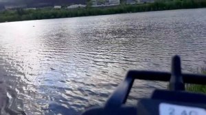 Кораблик с GPS D18B. Закорм. Ночная рыбалка. Часть 1.