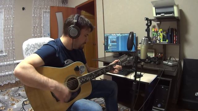 Игорь Тальков - Память (кавер на гитаре) смотреть онлайн
