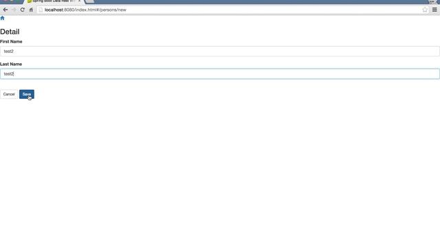 REST Service With CRUD Web App смотреть онлайн