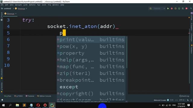 How to validate IP address in Python смотреть онлайн