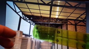 Изготовление и Расчет прочности фермы для навеса