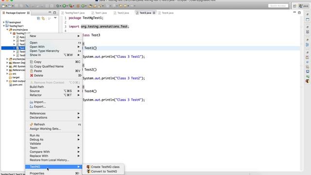 8 Running Multiple Class Using TestNg.xml file смотреть онлайн