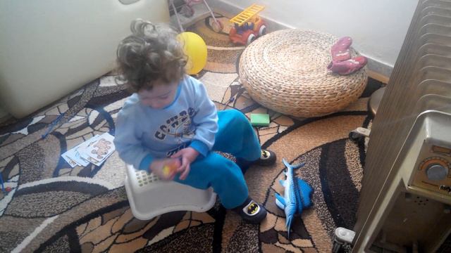 Малыш Дов играет на гармошке, у домашних на виду...))) Притягивает! смотреть онлайн