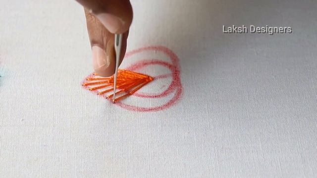 Aari Long and Short Stitch Filling Method Type-1 for Beginners | aari basic stitches online class смотреть онлайн