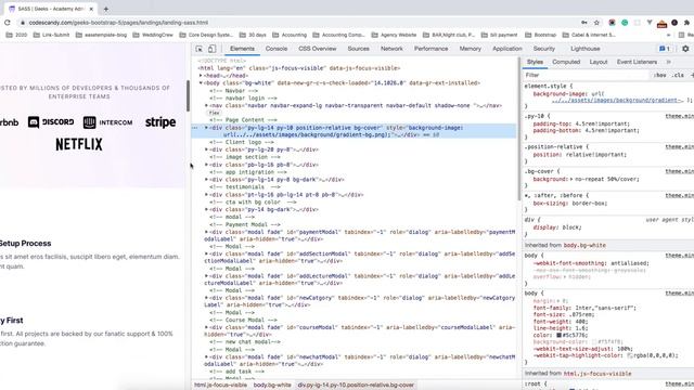 SAAS Landing Page - Bootstrap 5 Template - Geeks UI смотреть онлайн