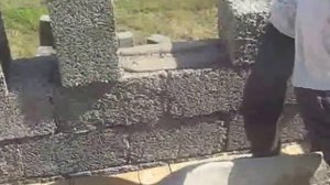 Как я клал арболит. Мой метод кладки блоков из арболита.