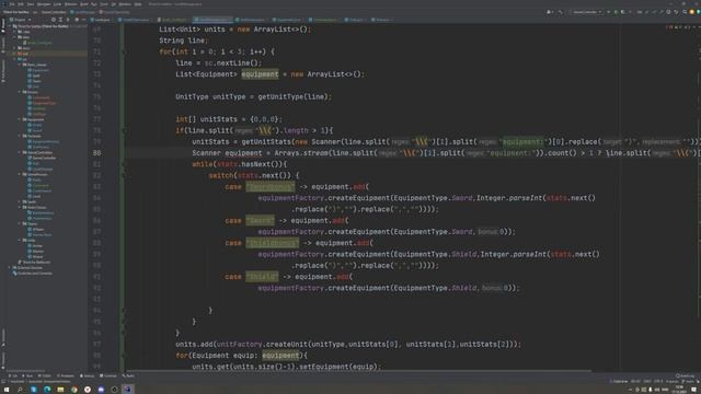 Консольная игра на Java. Рефакторинг кода в LevelManager. #16 смотреть онлайн