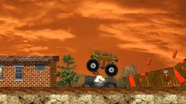 Monster Truck Demolisher - PC Gameplay Walkthrough - Level (1 - 24) смотреть онлайн
