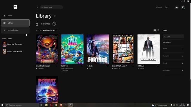 How To Update Games Epic Games Tutorial смотреть онлайн