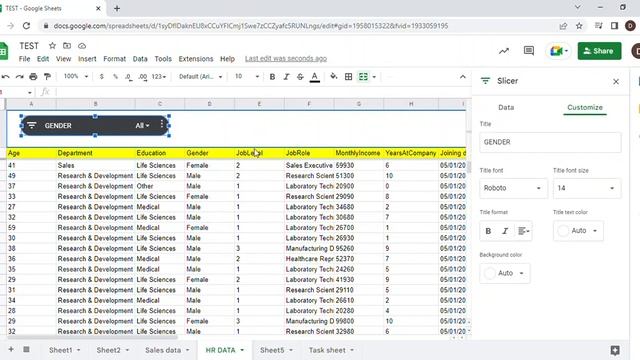 Google Sheet Advance Filter || add a advance filter on sheet || смотреть онлайн