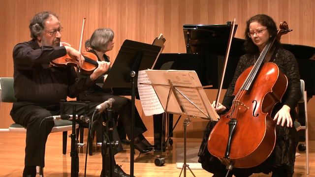 Beethoven Archduke Trio (Piano Trio in B flat) - 2nd movement смотреть онлайн