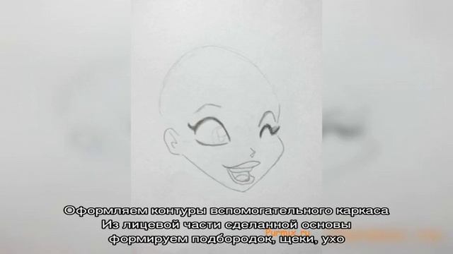 Как нарисовать Винкс поэтапно карандашом для начинающих? Как нарисовать из Винкс Блум, Фею, флору,.