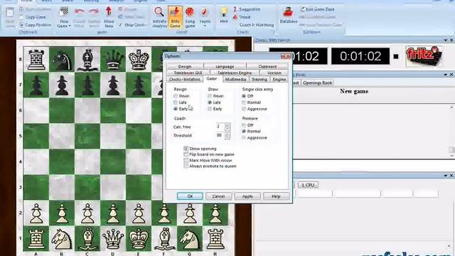 Changing Fritz's chess game "resign" and "draw" tendencies (Fritz Tip #0011) смотреть онлайн