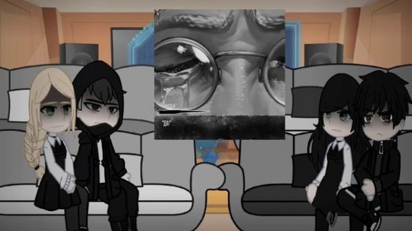 Реакция персонажей «Tiny Bunny» на Антона.