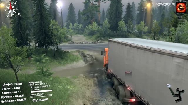 Spintires (полное прохождение) #9 смотреть онлайн