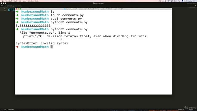 Quick Note Comments | Coding for Kids: Python: Learn to Code with 50 Awesome Games and Activities смотреть онлайн