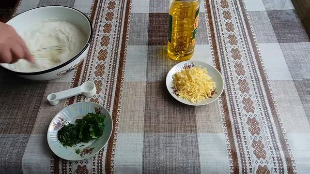 Блинчики с зеленью и сыром смотреть онлайн