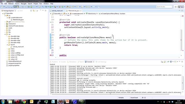 Java un Android kurss | #11 Minēšanas spēle - Dators min skaitli (ANDROID) смотреть онлайн