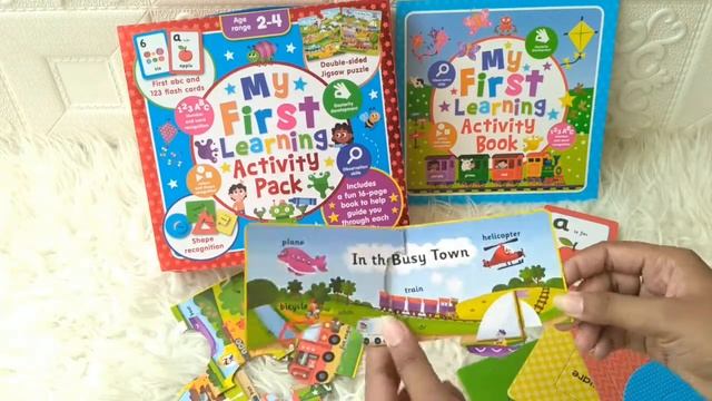 MyFirstLearningActivityPack-abc123 flashcards,doublesided jigsawpuzzle,shaperecognition,activityboo смотреть онлайн