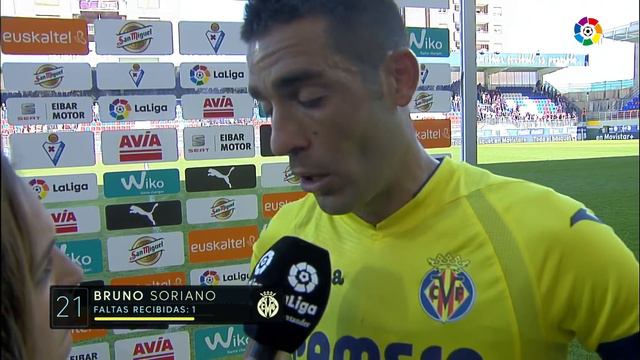 Bruno Soriano: "Nos ha faltado jugar más en campo contrario" смотреть онлайн