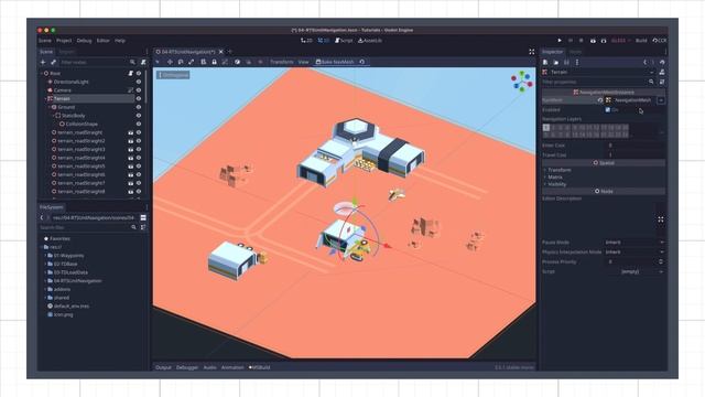 Implementing a point-and-click navigation logic [Godot 3/C# ?? Tutorial] смотреть онлайн