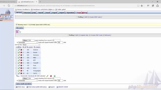 gameSyncLB Online Leaderboard смотреть онлайн