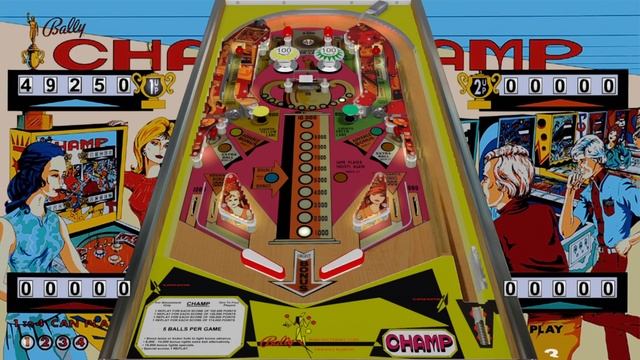 Champ Bally 1973 Cabinet Version 1,0 смотреть онлайн