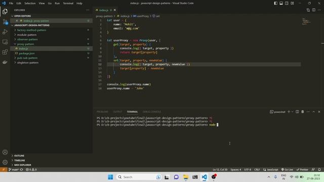 Proxy Pattern in JavaScript смотреть онлайн