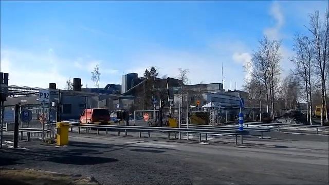 Outo Kumpu plant in Tornio (Finland) смотреть онлайн