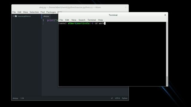 Nauč se Python - díl 1. - první program смотреть онлайн