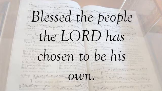 Psalm 33 Blessed the people