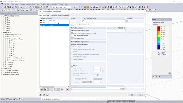 FAQ 004852 | I would expect the results from my load combination (CO) set to a linear analysis to.. смотреть онлайн