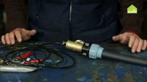 Как подготовить греющий кабель для канализации к монтажу